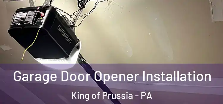  Garage Door Opener Installation King of Prussia - PA